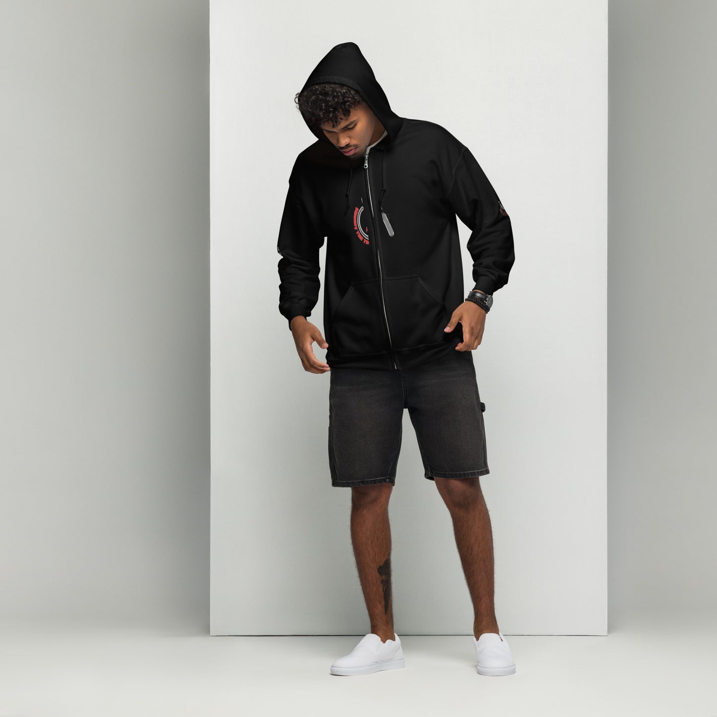 THE TRU MC Unisex heavy blend zip hoodie