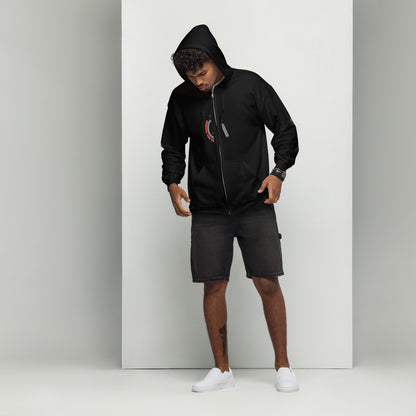 THE TRU MC Unisex heavy blend zip hoodie
