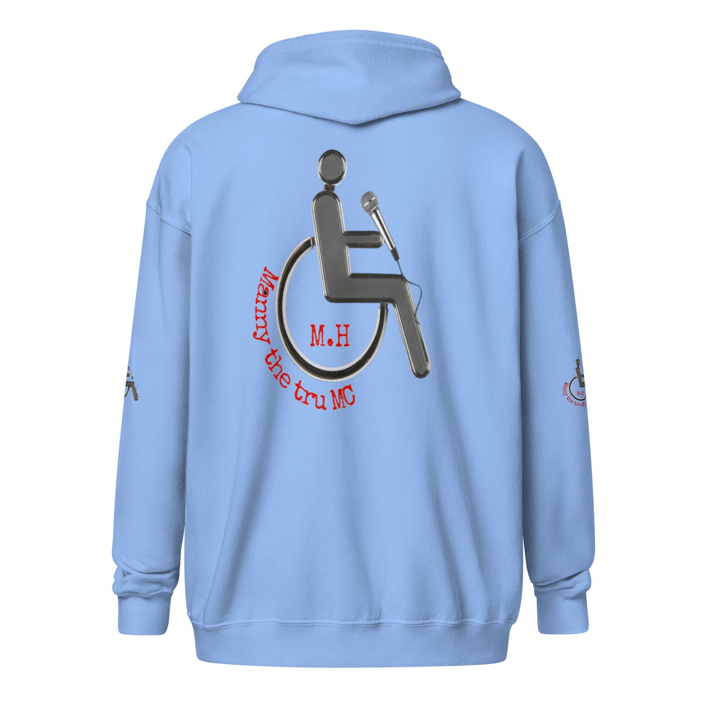 THE TRU MC Unisex heavy blend zip hoodie