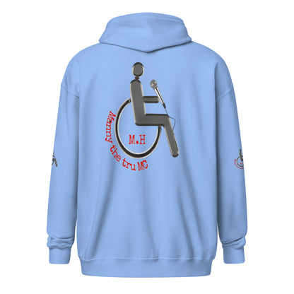 THE TRU MC Unisex heavy blend zip hoodie