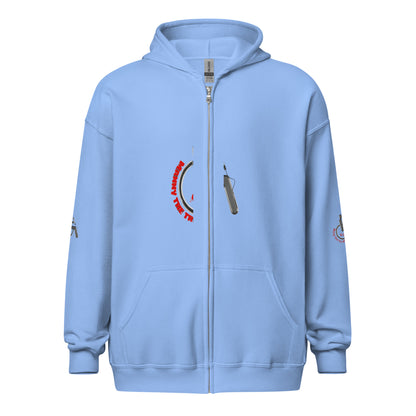 THE TRU MC Unisex heavy blend zip hoodie