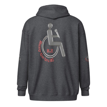 THE TRU MC Unisex heavy blend zip hoodie