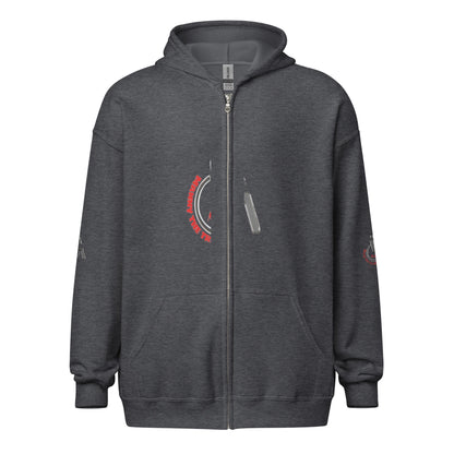 THE TRU MC Unisex heavy blend zip hoodie