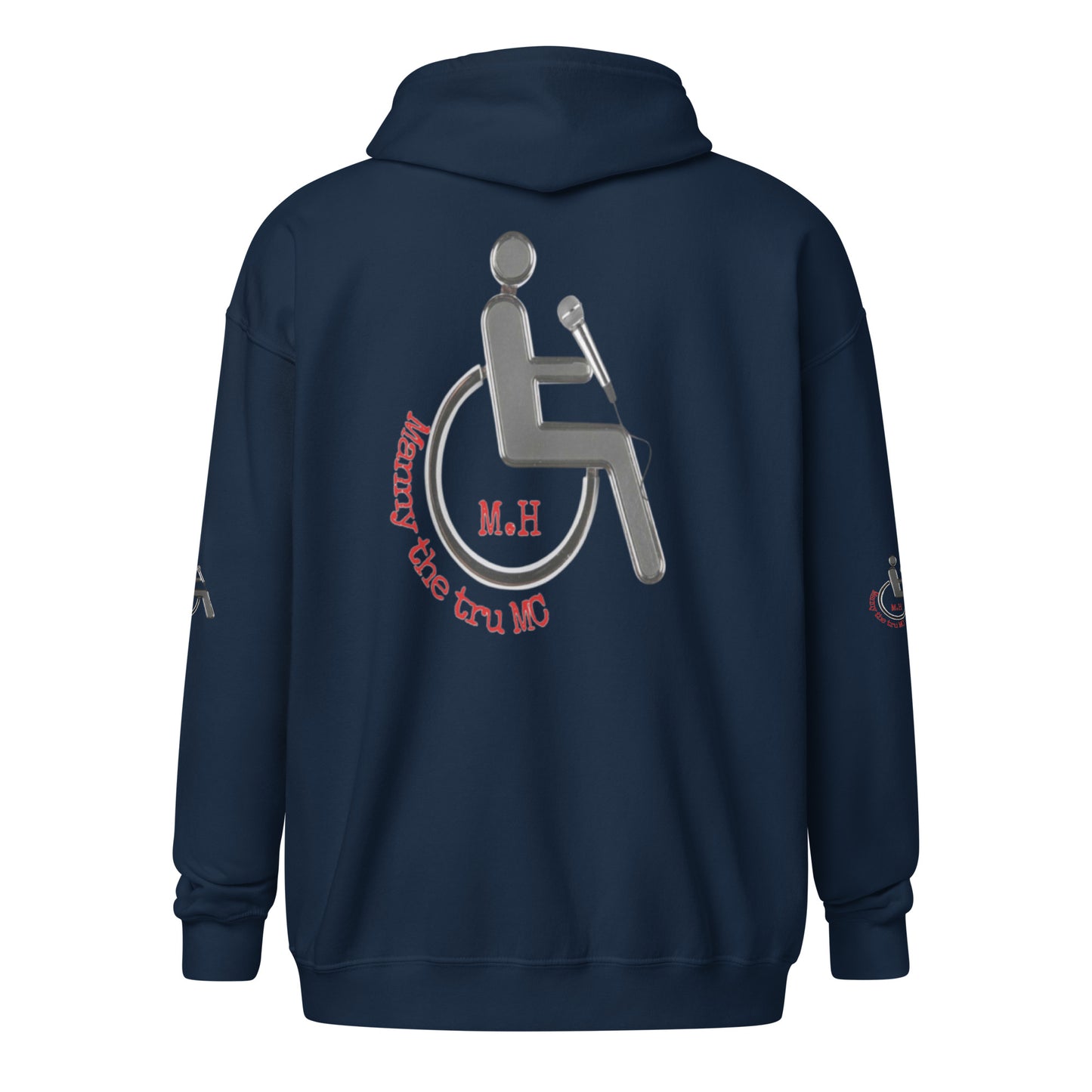 THE TRU MC Unisex heavy blend zip hoodie