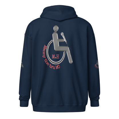THE TRU MC Unisex heavy blend zip hoodie