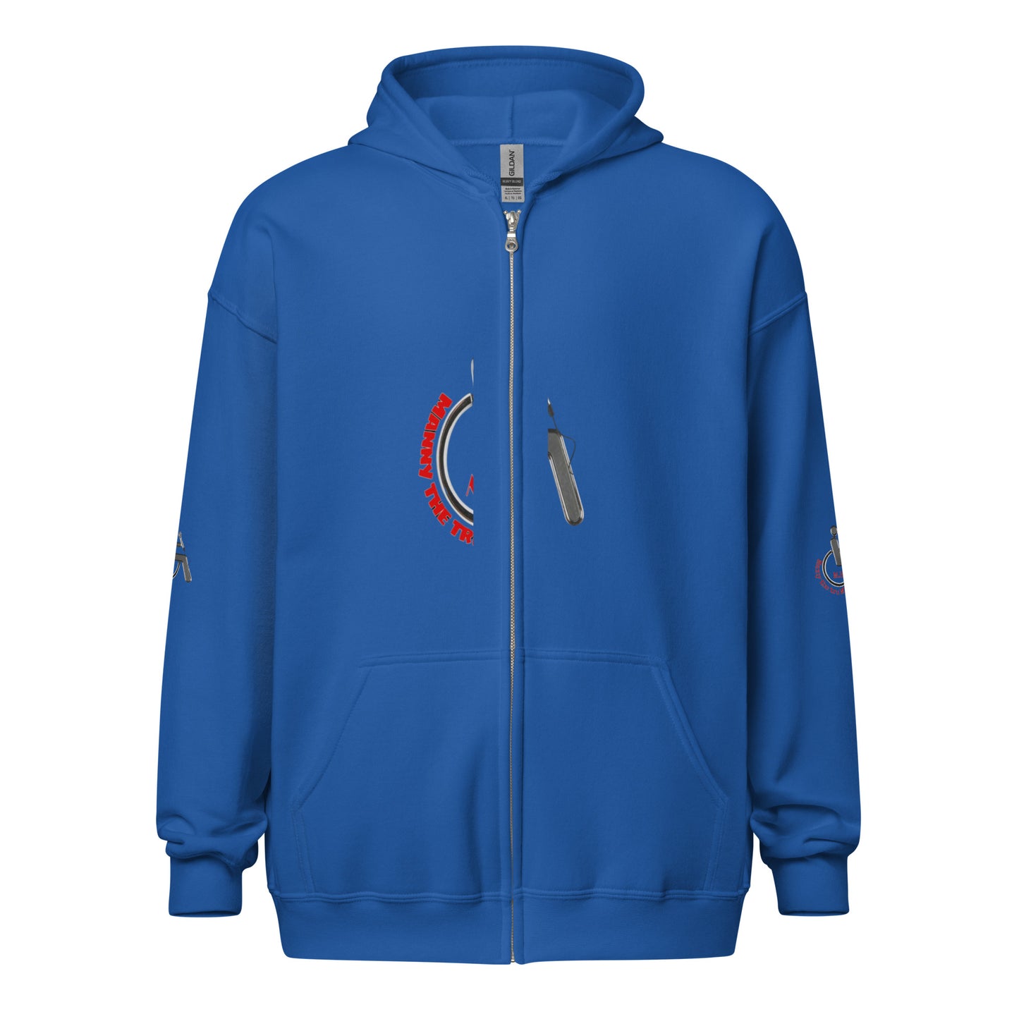 THE TRU MC Unisex heavy blend zip hoodie
