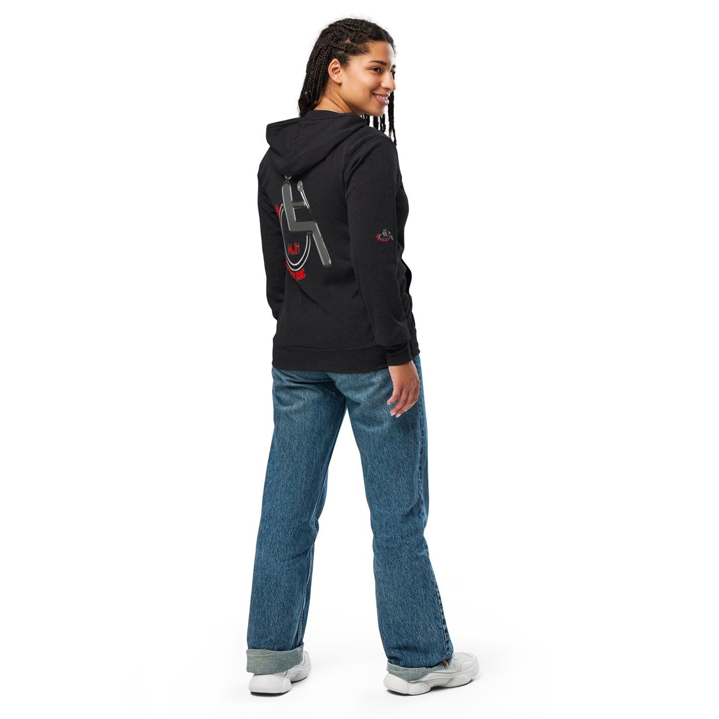 THE TRU MC Unisex zip hoodie