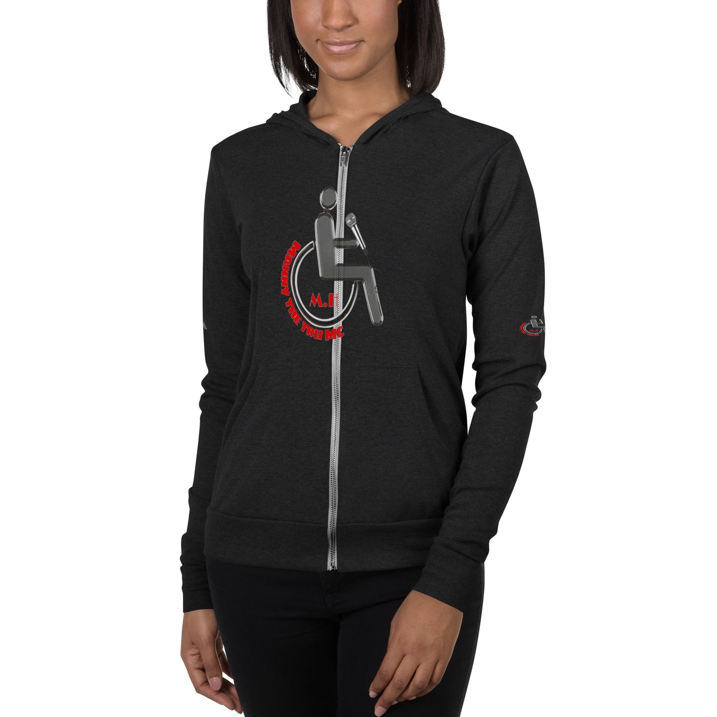THE TRU MC Unisex zip hoodie