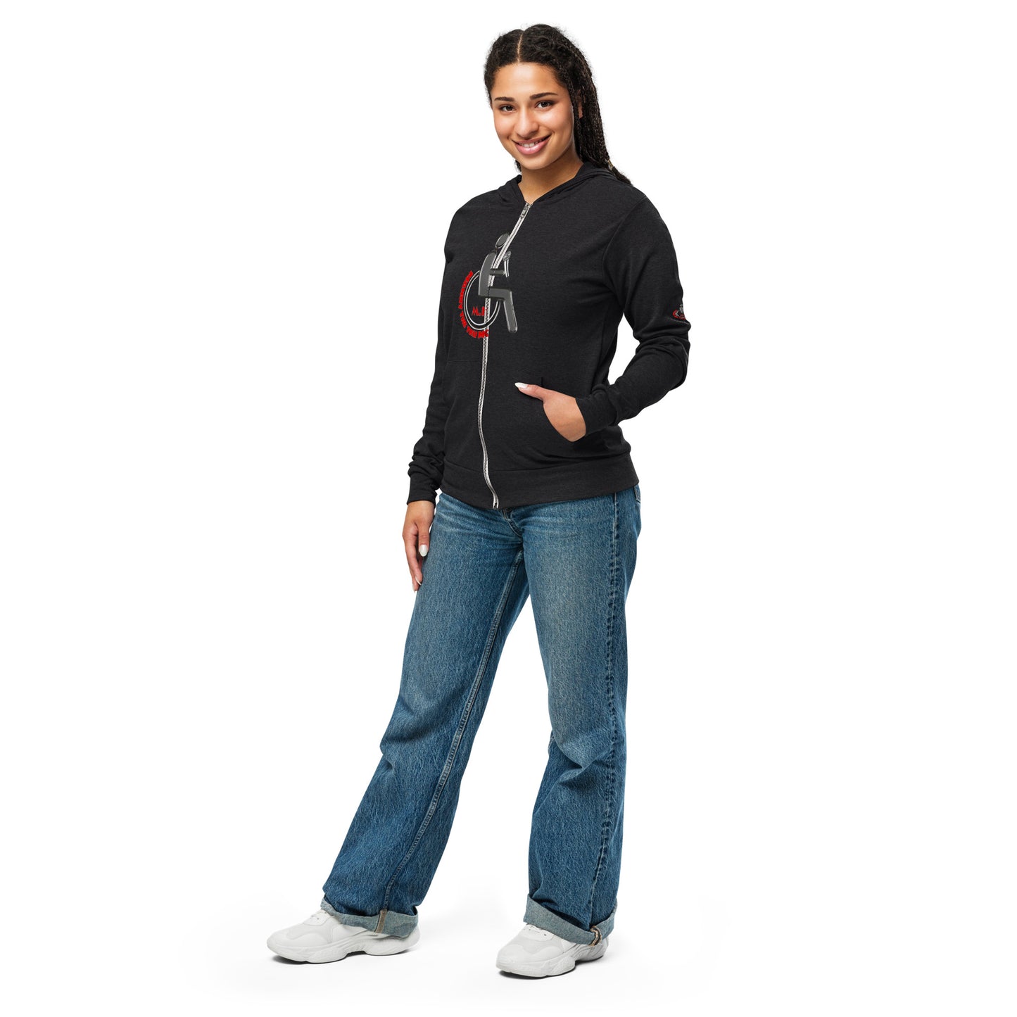 THE TRU MC Unisex zip hoodie