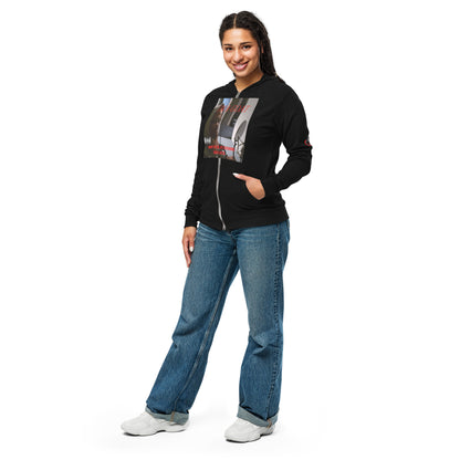 I'm a GOAT Unisex zip hoodie