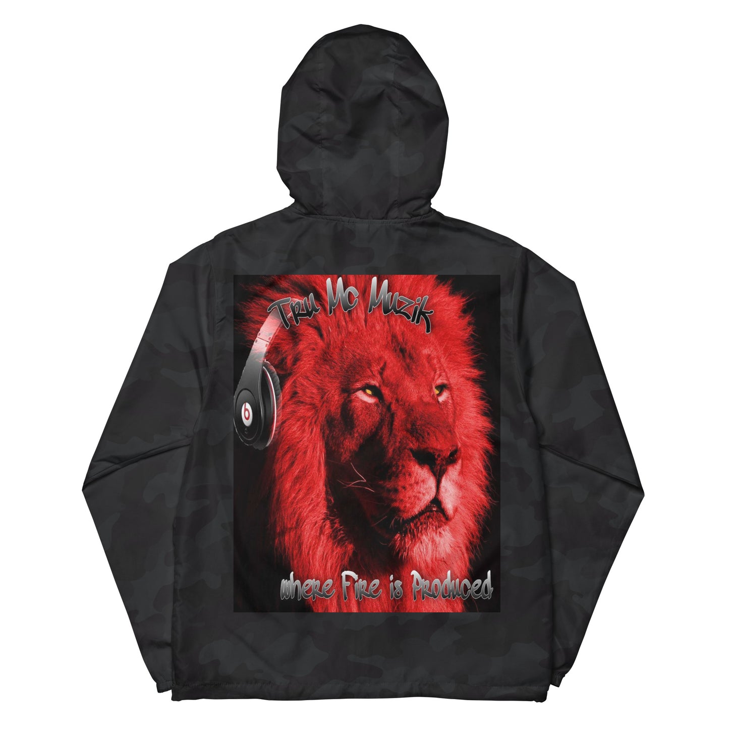 TRU MC MUZIK 2024 Unisex lightweight zip up windbreaker