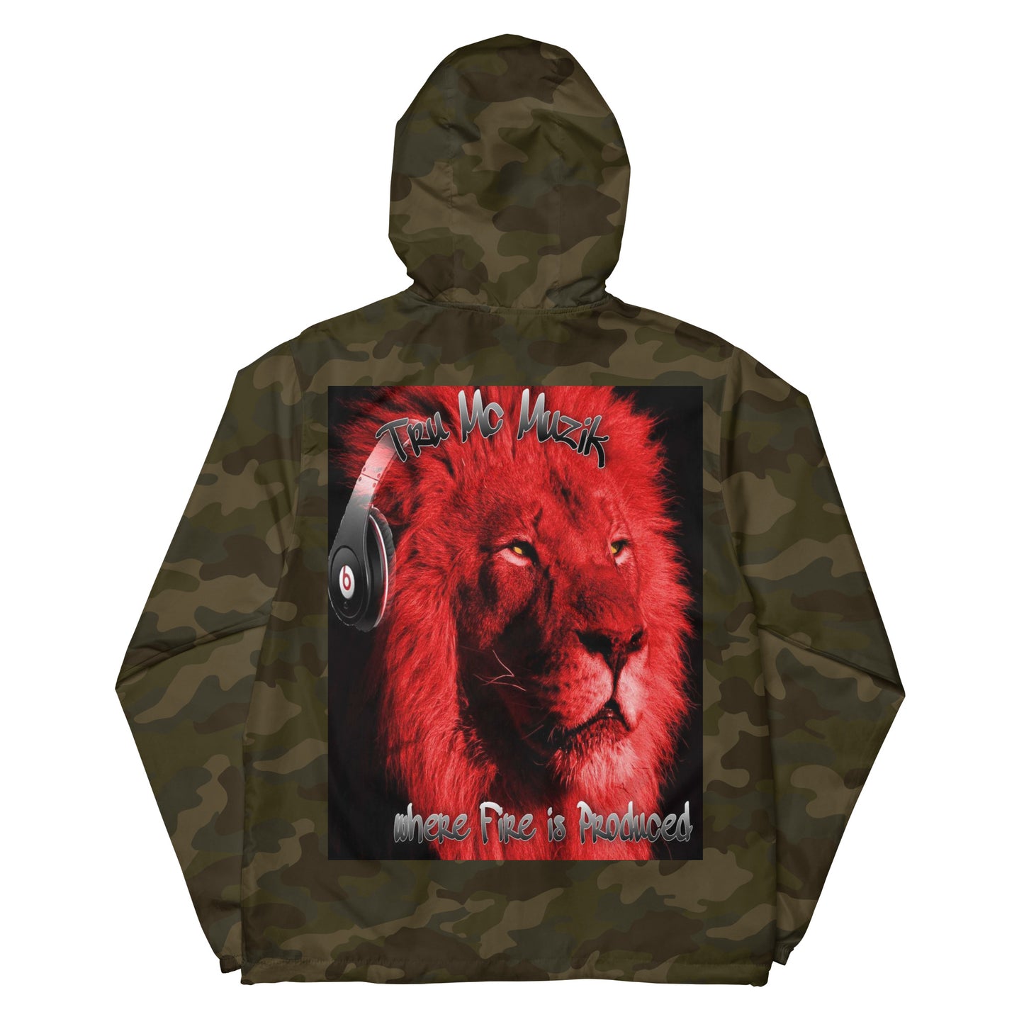 TRU MC MUZIK 2024 Unisex lightweight zip up windbreaker