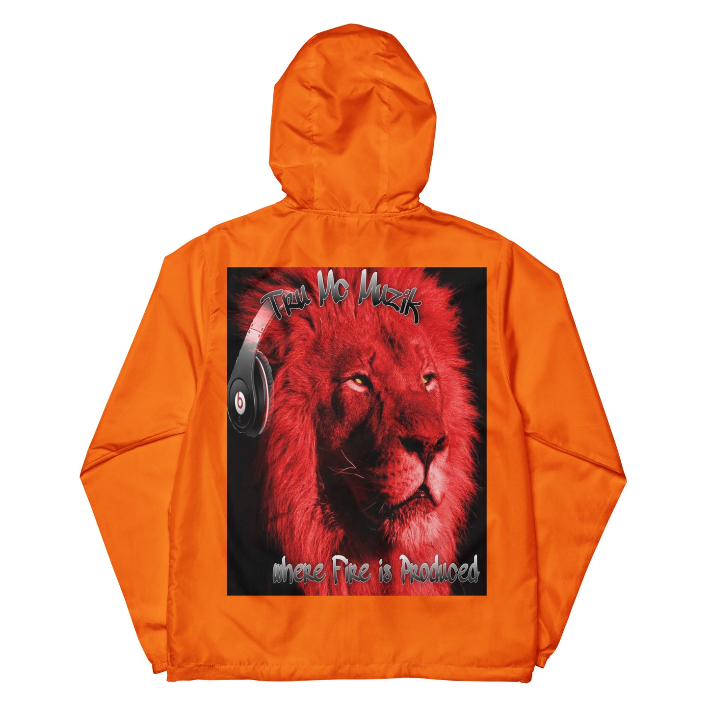 TRU MC MUZIK 2024 Unisex lightweight zip up windbreaker