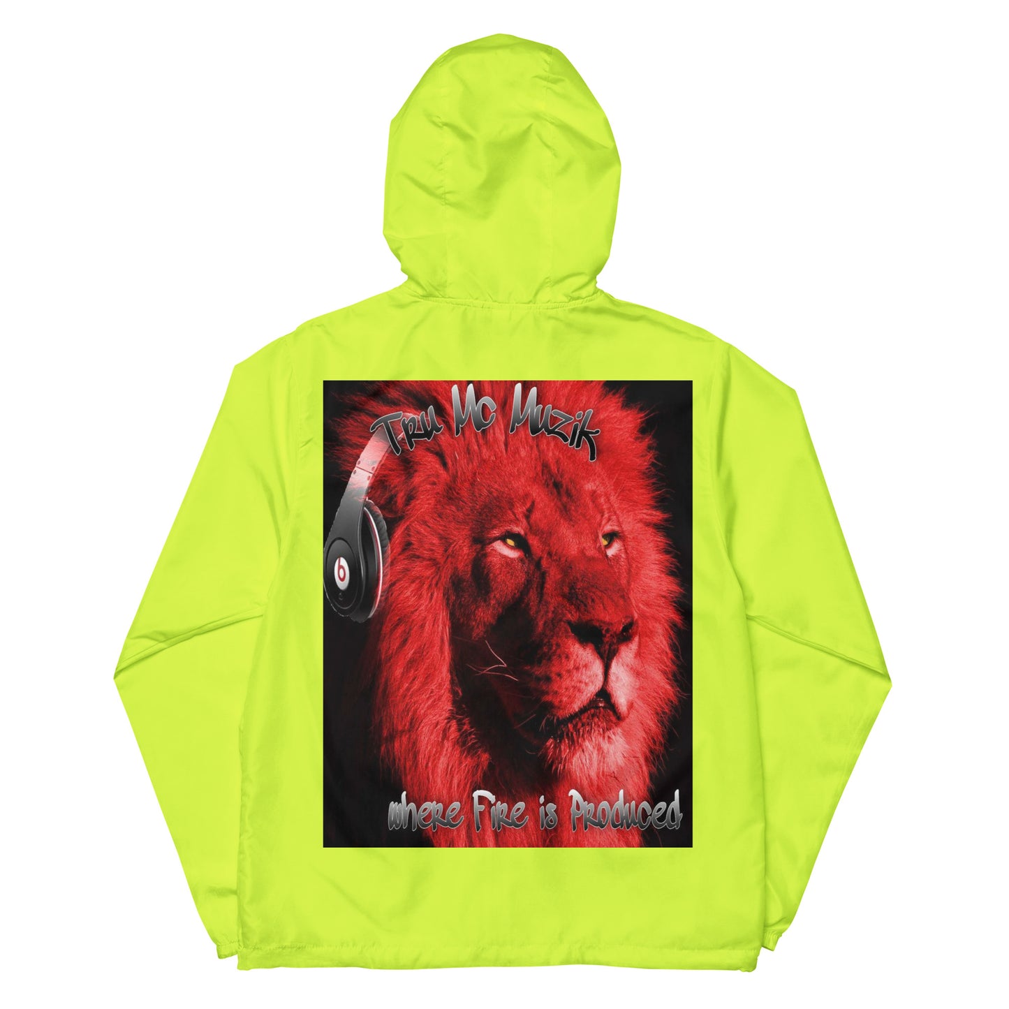 TRU MC MUZIK 2024 Unisex lightweight zip up windbreaker