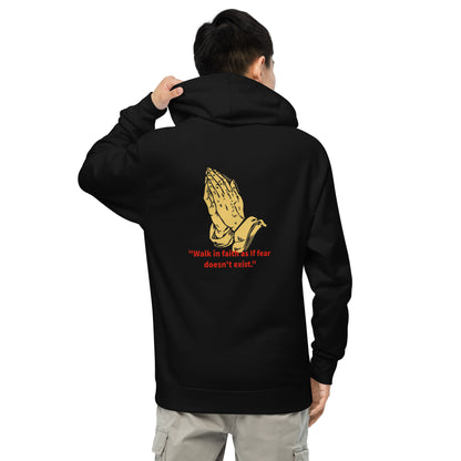 Faith over fear Unisex midweight hoodie