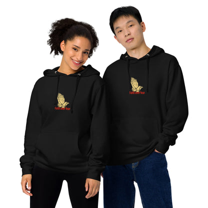 Faith over fear Unisex midweight hoodie