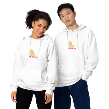 Faith over fear Unisex midweight hoodie