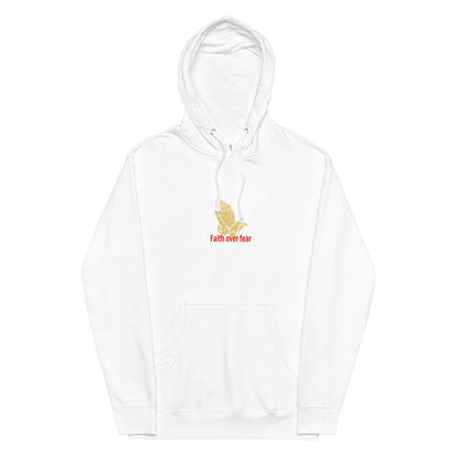Faith over fear Unisex midweight hoodie