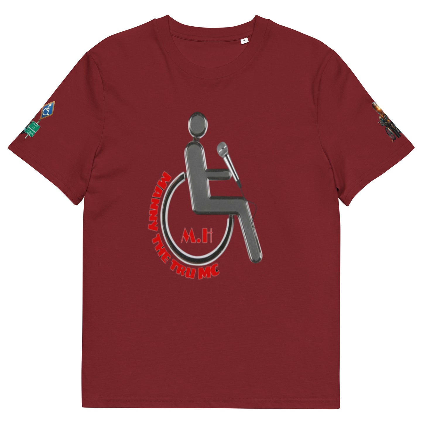 MANNY THE TRU MC Unisex organic cotton t-shirt
