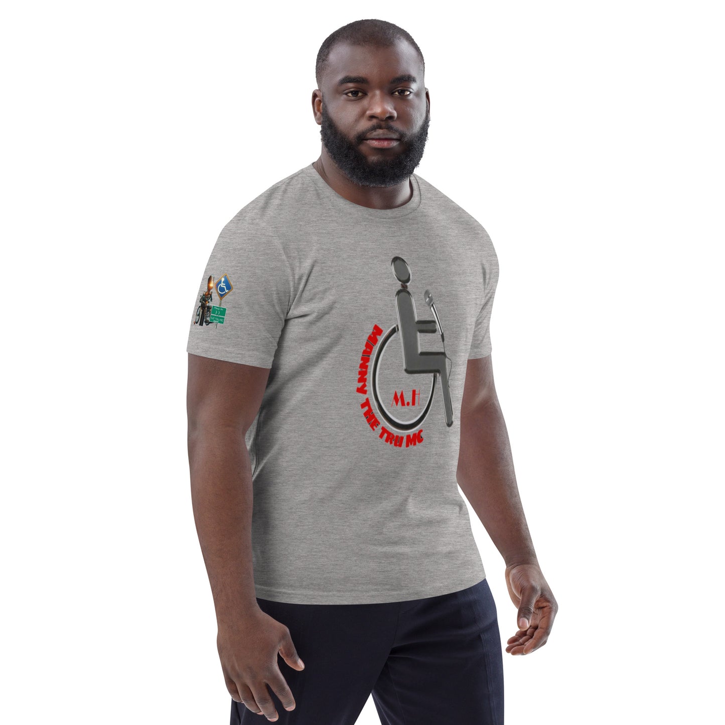 MANNY THE TRU MC Unisex organic cotton t-shirt