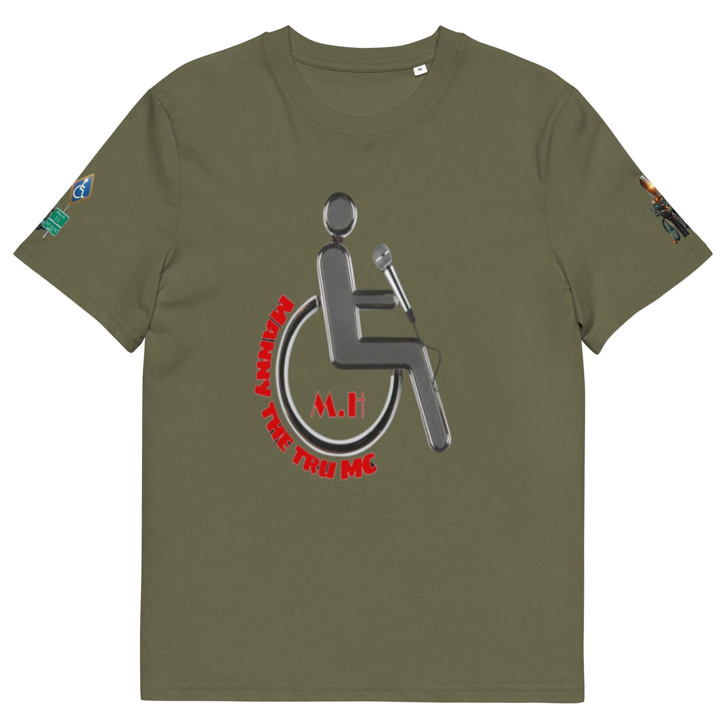 MANNY THE TRU MC Unisex organic cotton t-shirt