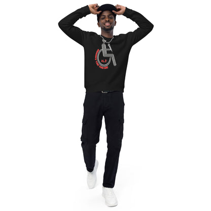 MANNY THE TRU MC Unisex organic raglan sweatshirt