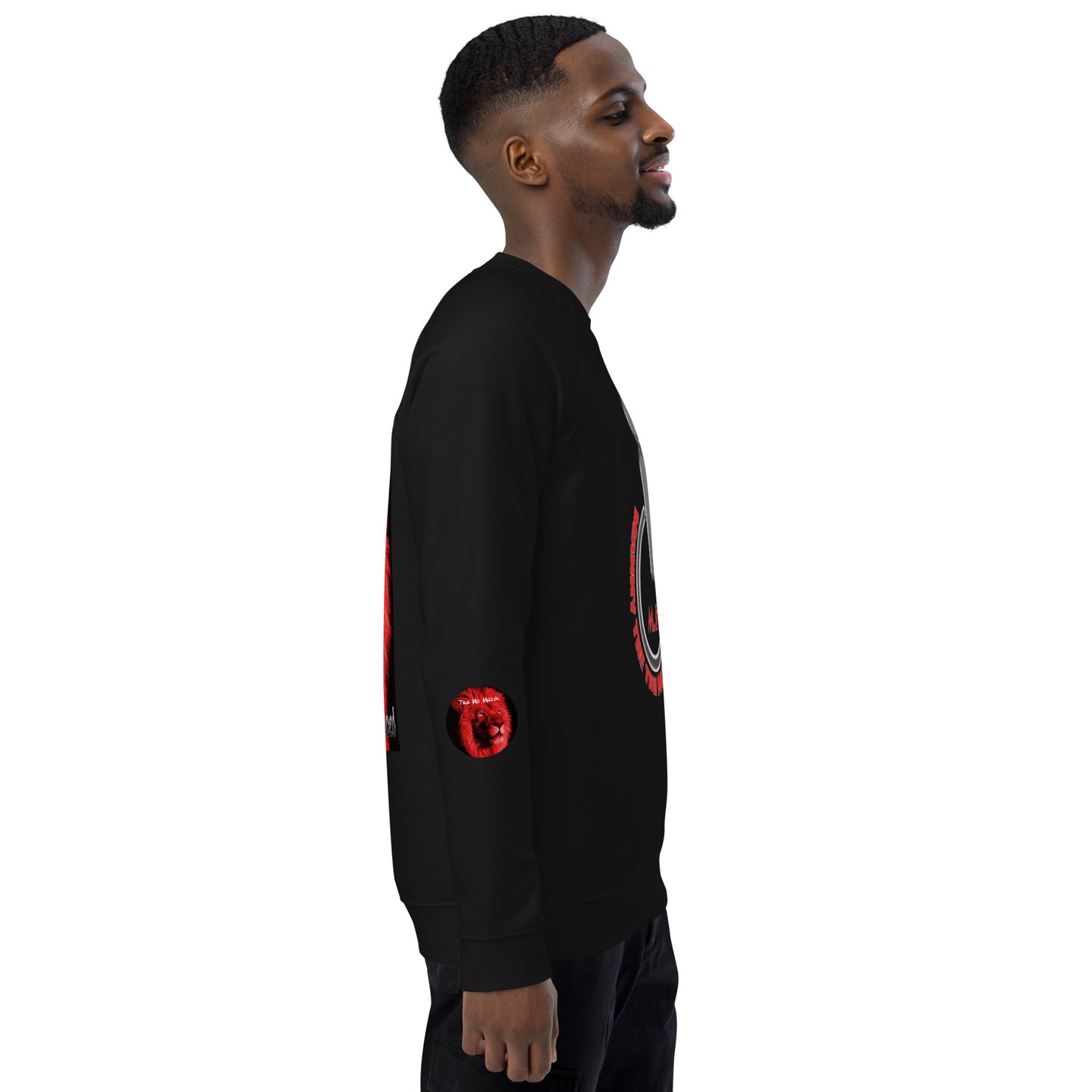 MANNY THE TRU MC Unisex organic raglan sweatshirt