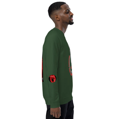 MANNY THE TRU MC Unisex organic raglan sweatshirt