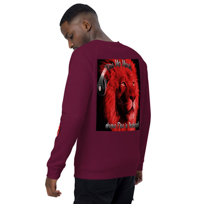 MANNY THE TRU MC Unisex organic raglan sweatshirt