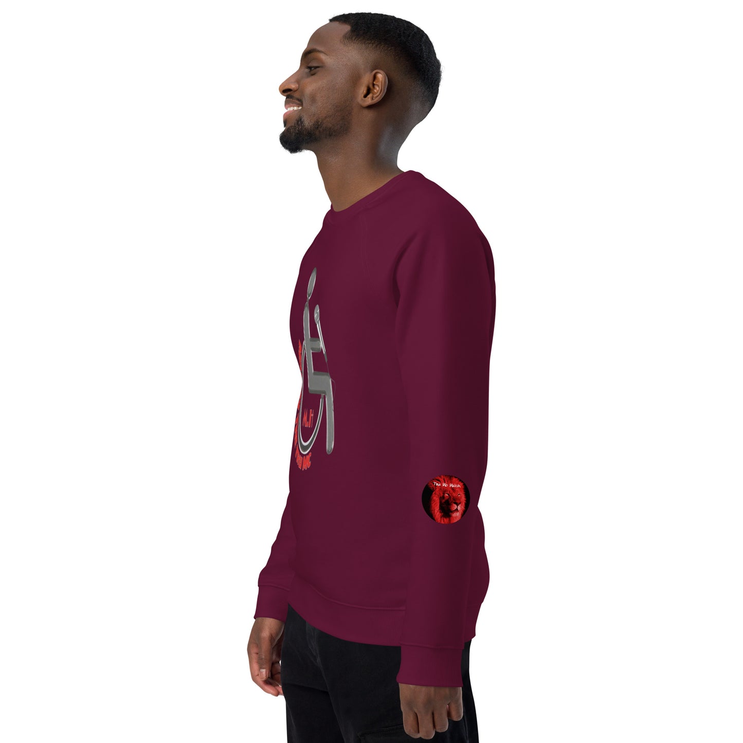 MANNY THE TRU MC Unisex organic raglan sweatshirt