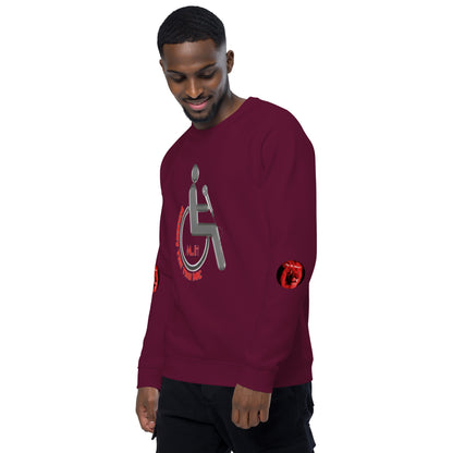 MANNY THE TRU MC Unisex organic raglan sweatshirt