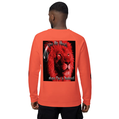 MANNY THE TRU MC Unisex organic raglan sweatshirt