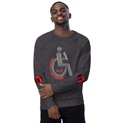 MANNY THE TRU MC Unisex organic raglan sweatshirt
