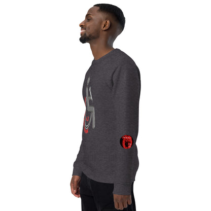MANNY THE TRU MC Unisex organic raglan sweatshirt