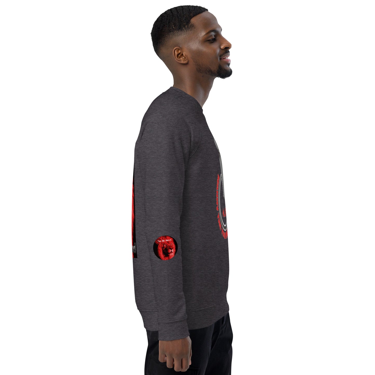 MANNY THE TRU MC Unisex organic raglan sweatshirt