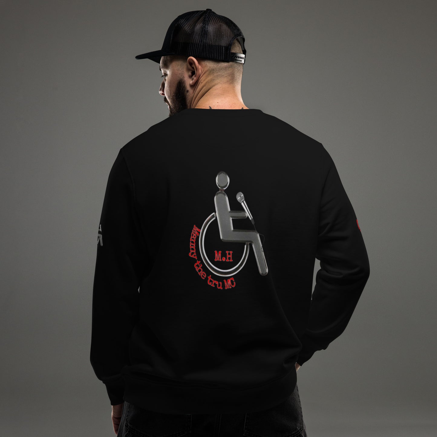 Don't waste time make time Unisex organic sweatshirt