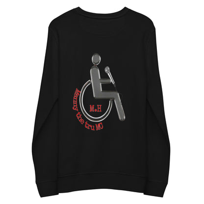 Don't waste time make time Unisex organic sweatshirt