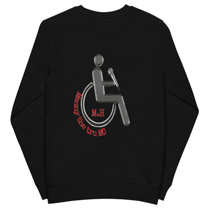 Don't waste time make time Unisex organic sweatshirt