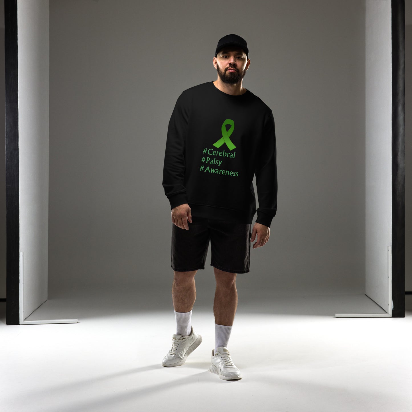 cerebral palsy awareness  Unisex organic sweatshirt