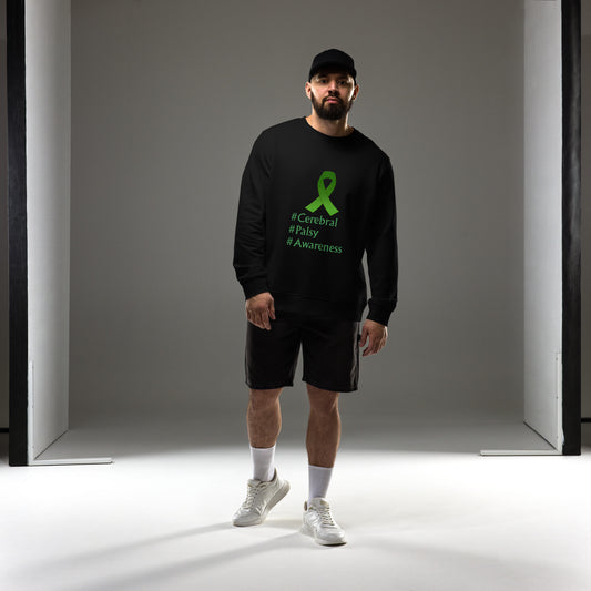 cerebral palsy awareness  Unisex organic sweatshirt