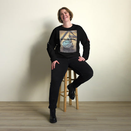 Don't waste time make time Unisex organic sweatshirt