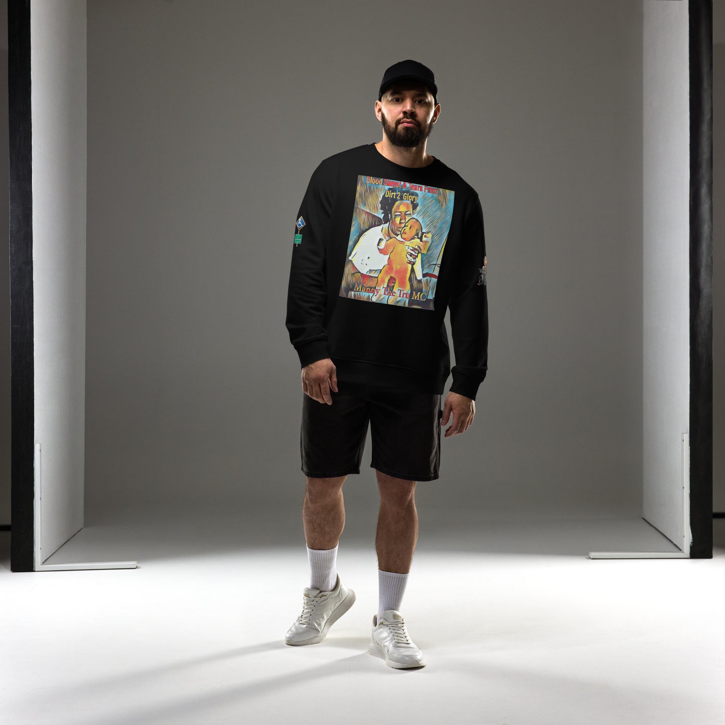 Blood Sweat & Tears from Dirt 2 Glory Unisex organic sweatshirt