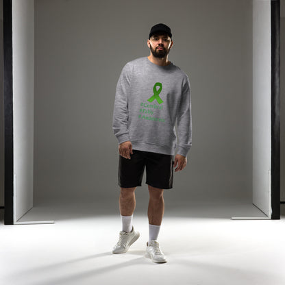 cerebral palsy awareness  Unisex organic sweatshirt