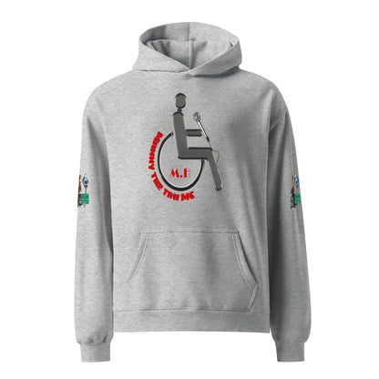 MANNY THE TRU MC unisex oversized hoodie