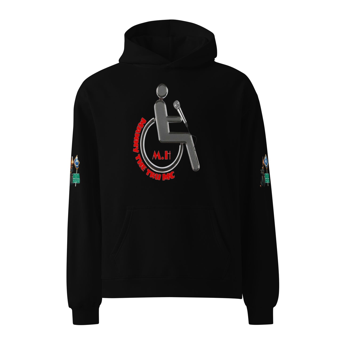 MANNY THE TRU MC unisex oversized hoodie