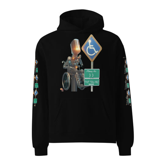 THE TRU MC BRAND Unisex oversized hoodie