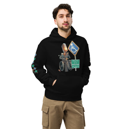 THE TRU MC BRAND Unisex oversized hoodie
