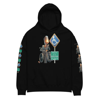 THE TRU MC BRAND Unisex oversized hoodie