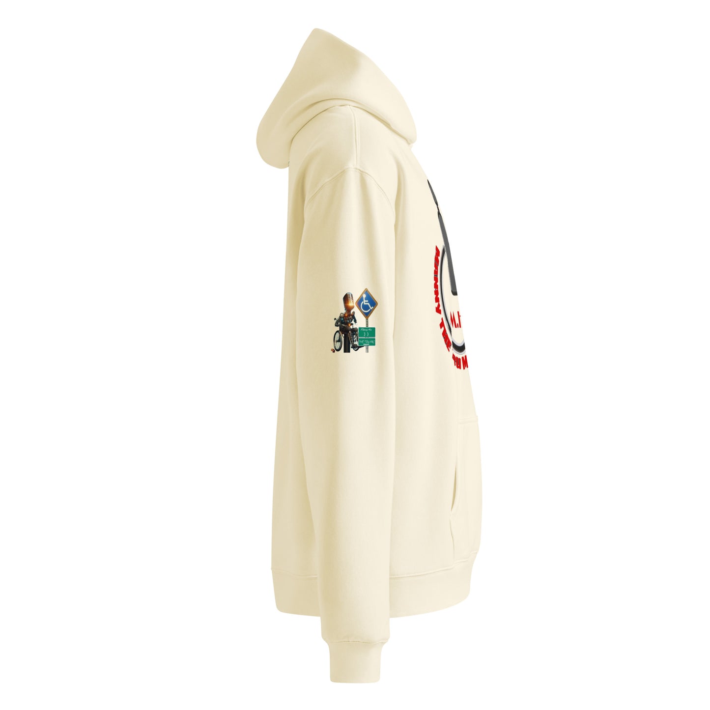 MANNY THE TRU MC unisex oversized hoodie