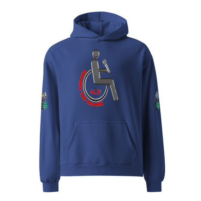 MANNY THE TRU MC unisex oversized hoodie